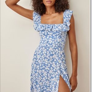 Reformation Aquamarine Dress 0